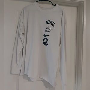 Nike White Long Sleeve